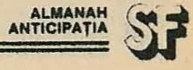ALMANAH ANTICIPAȚIA SF
