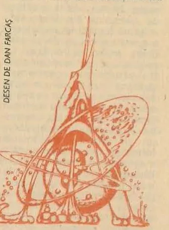 Abstract line drawing of a stylized humanoid figure with elongated limbs, sketched in reddish-brown ink