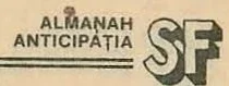 ALMANAH ANTICIPAȚIA SF