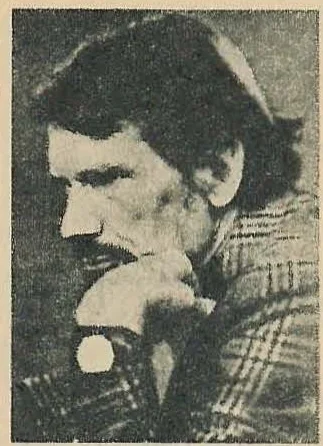 Black and white portrait photograph of Herbert W. Franke looking to the left