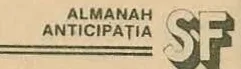 ALMANAH ANTICIPAȚIA SF