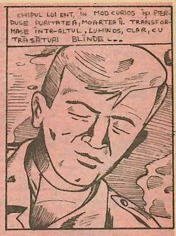 Comic panel showing a close-up of a distressed face.